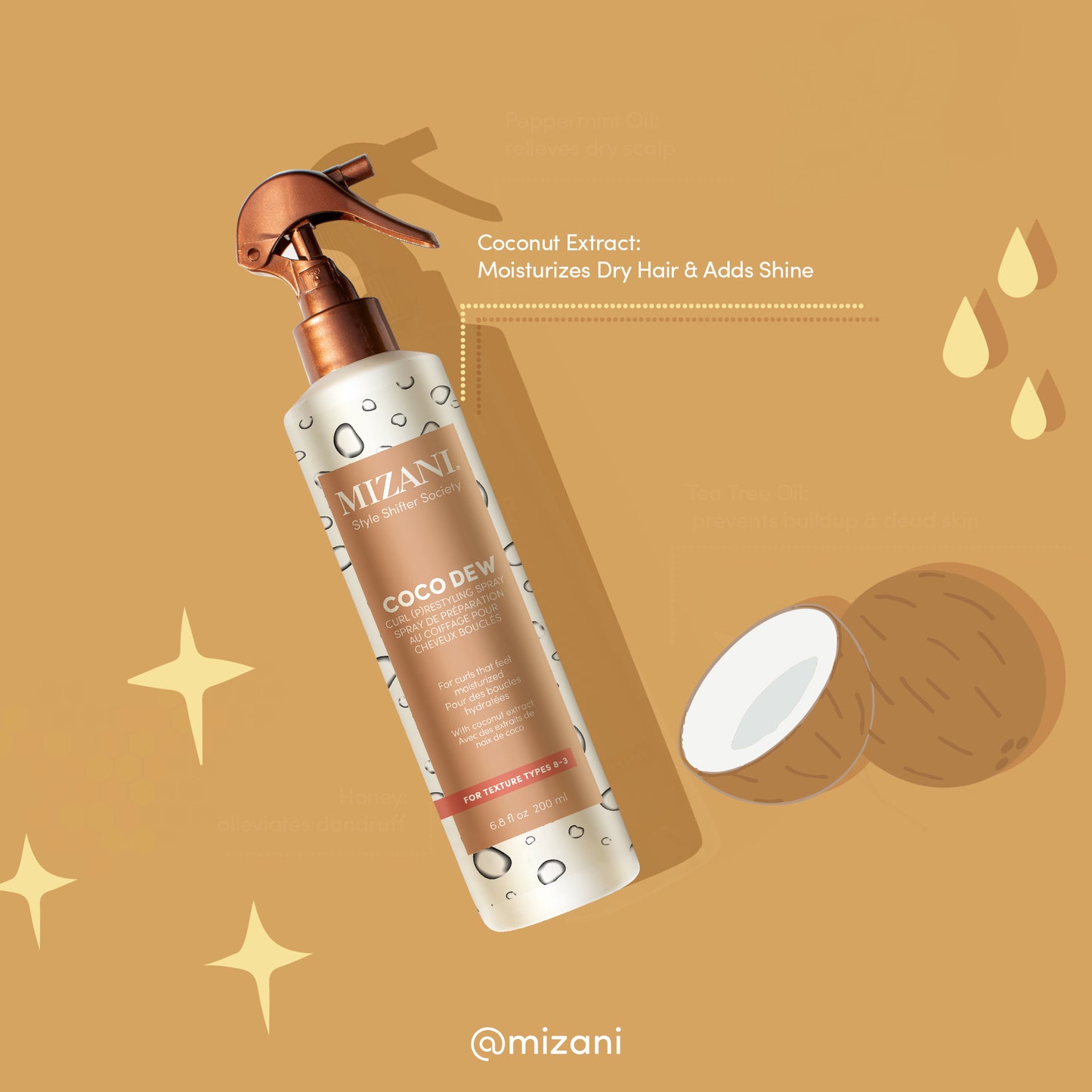 Mizani Style Shifter Society Coco Dew